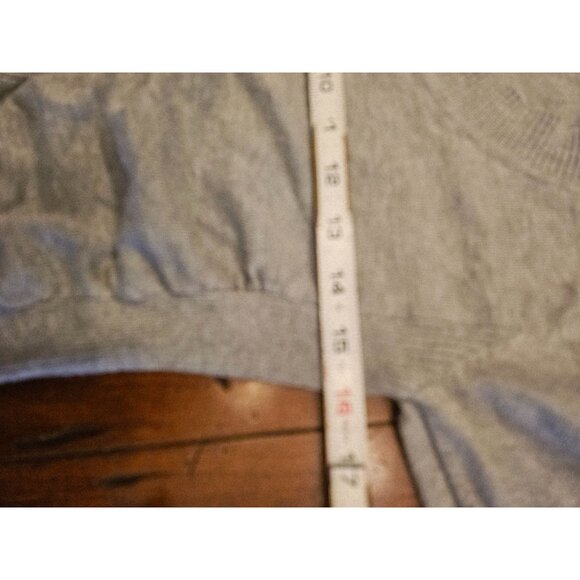 Bongo knit sweater medium gray puff artsy - Picture 5 of 7